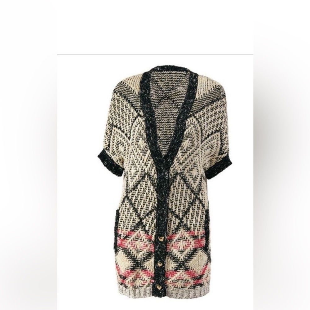 Cabi Provence Aztec print sweater. EUC. Size small.